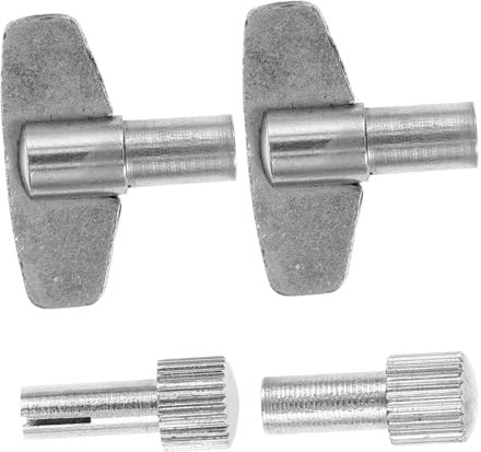 PRETYZOOM Professioneller Uhrmacher Stahl Aufziehschlüssel Ergonomisch Geformt Rostfrei Geeignet Für Wanduhren Und Wecker Langlebiges Reparaturwerkzeug Für Uhrenwartung Und Ersatz Von Aufzie