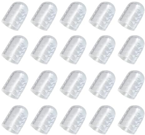 Piccole Protezioni Di Punta | Copertine Di Punta In Silicone | 20 Pezzi Piccoli Elastici Cappucci | Tappi Elastici Per Mignolo, Mais | Piccole Tappi Di Piedi Morbidi Per Mignolo, Mais, Vesci