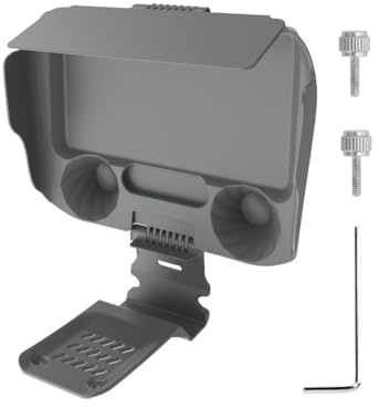 Skyddskåpa med solskydd för Mini 3 Pro/AIR 3 RC2 fjärrsolhuva