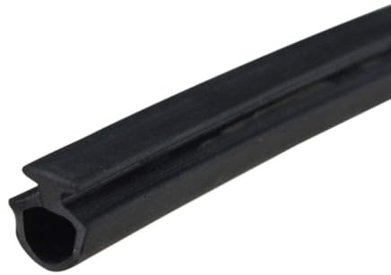 LEWFECBO Guarnizioni per Finestre in Alluminio, Guarnizioni in Gomma Antivento e Antipioggia, Sigillante per Infissi 5mm x 10m (4.2mm)