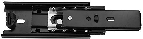 2 Stücke Mini Kurze Schubladenführungen Soft Close Kugellager Schubladenführungen Vollauszug Seitenmontage Schublade Küchenschrank Möbel Führungsschiene Hardware [4 inch]