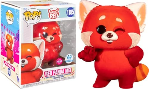 POP! Pixar Turning Red 1185 Red Panda Mei Flocked Exclusive