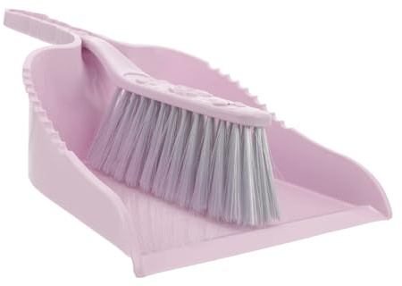 MOLUCKFU Desktop Dustpan Broom Set for Cabinet and Desktop Cleaning Portable Mini Broom Purple