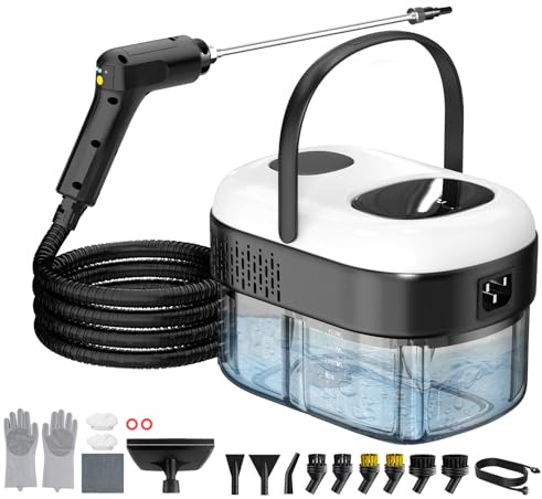 Granarbol 2500W Dampfreiniger Handgerät für alles,15s Heizung, 3 stufig