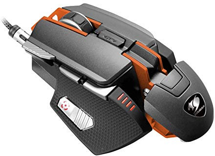 Cougar 700 m MOC700S 8200 dpi USB Wired Gaming Laser Mouse Black and Orange (Superior)