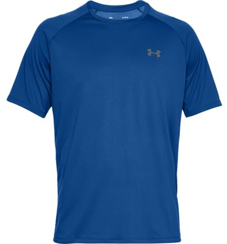 Under Armour Men Tech 2. Shortsleeve, Light and Breathable Sports T-Shirt, Gym Clothes, Wicks Away Sweat & Dries Very Fast