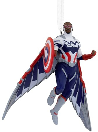 Hallmark Marvel Avengers Captain America Sam Wilson Christmas Ornament (0003HCM0856)