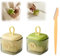 2 PCS Reusable Lint Roller,Wiederverwendbare Fusselrolle,Tragbare Fusselrolle für Zuhause für Zuhause & Reisen,Tragbar Tragbarer Fusselentferner Effektiver Tierhaarentferner,Con Rasiermesser,Grün