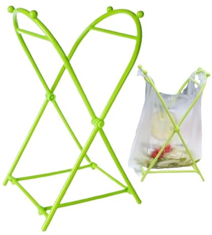 Supporto per sacco della spazzatura, telaio per rifiuti, organizer per rifiuti esterni, per cucina, , giardino, interni, picnic, barbecue, cam