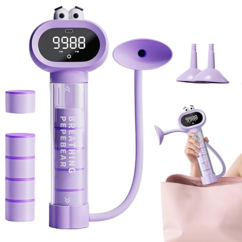 Spirometer För Lungträning Andnings- och Bukträningsapparat | Andningsträningsapparat för Lungkapacitet För Tonåringar Flickor Barn Ungdom Utomhus Skola Löpning Fitness Sport Resa