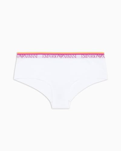 EMPORIO ARMANI Culotte Mutandine Hipster, White, M Donna