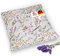 Navango® Lavendelkissen - Natur | Dekokissen mit Füllung aus Lavendelblüten | Zierkissen Schlafkissen | Handgefertigt in Deutschland | ca. 30 x 30 cm | 100% Baumwolle | Duftkissen Lavendel