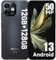 Ulefone Note 16 Pro 128GB Mobile Phones, Up to 12GB RAM 50MP Camera Octa Core Android 13 Smartphone SIM Free Unlocked 6.52” HD+ 4400mAh 4G Dual SIM Fingerprint Face ID GPS OTG, UK Version - Black