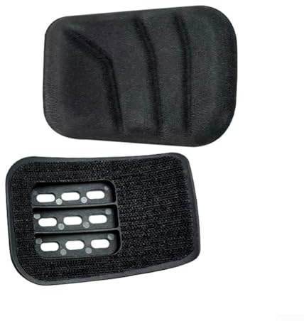 Cuscinetti di ricambio per manubrio in carbonio TT, cuscinetti di ricambio per manubrio di bicicletta, cuscinetti protettivi in schiuma morbida, per triathlon training racing, 103 x 77 mm, nero