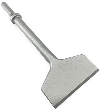 Cincel neumático de 3 pulgadas de ancho, vástago de 0.401 pulgadas, cincel de aire para azulejos y cincel de escalado delgado, raspador de pared y suelo, removedor de azulejos, funciona con martillo