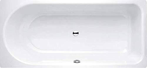 BetteOcean Bañera 160x70 cm, 8851, frontal rebosadero, blanco, Color: blanco brillante