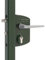 LOCINOX Schloss für Drehtor LAKQ40-60 U2, RAL 6009 - tannengrün, Industrieschloss, Hoftor, Flügeltor, Flügeltorschloss