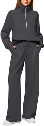 HOOUDO Womens Lounge Wear Casual Two Piece Outfit Pullover Top and Wide Leg Pants Tracksuits Cotton Linen Daily Wear Plus Size Loungewear Stylish Track Suit Next Day Delivery Flowers