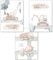 double critical Lemmami Papeterie 3er Set Wandbilder Kinderzimmer Babyzimmer Poster Bilder DIN A4 Jungen Deko Dekoration Bagger Baustelle Baumeister (3er Bilder Set, Pastell, Wanddeko)