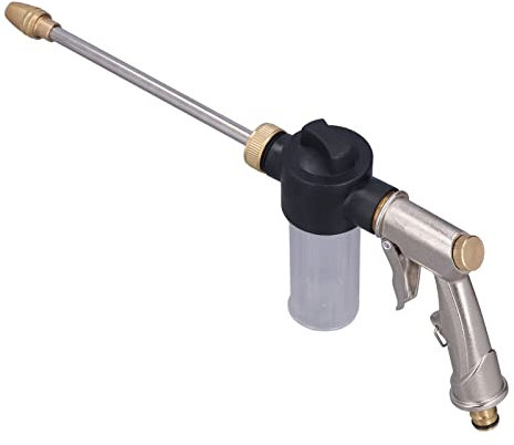 Uadme Pistola Presion Agua para Manguera, Press y Clean Pistola Lavado, Pistola Manguera Jardin, Boquilla de Agua de Alta Presion, para Lavado de Autos Riego de Plantas