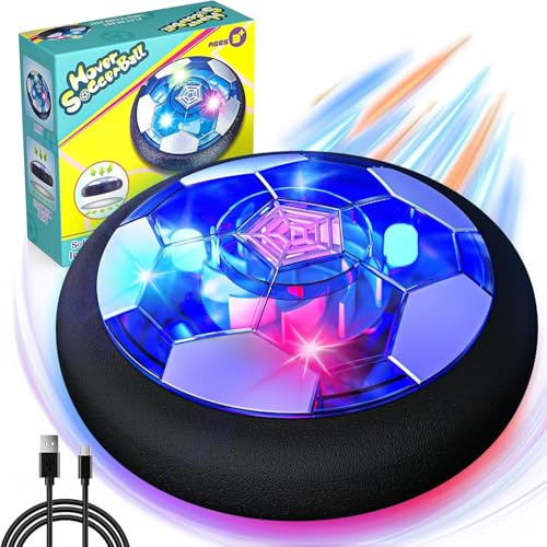 Hot Bee Fútbol Air Power, Bola Flotante Luminosa para Interiores con LED