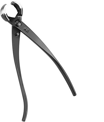 Fdit 204 mm 8 Zoll Zinklegierung Rundzange Zweig Garten Bonsai Schnittwerkzeug