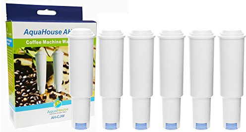 6X AH-CJW vattenfilterpatroner kompatibel med Jura kaffemaskiner som använder White vit filtermodell