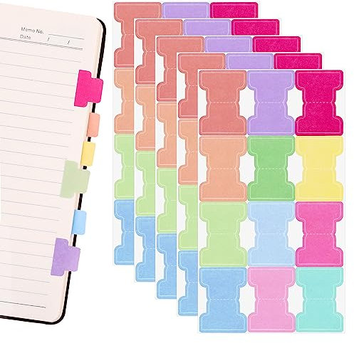 Hoiny Index Small Flags, Haftnotizen, Sticky Notes für Schulsachen, Schule, Büro, Hause (Index Tab)