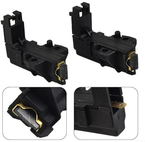 2 Stück Hochleistungs-Kohlebürsten für Ceset Waschmaschinenmotor, für Candy kompatibel, 2 Stück