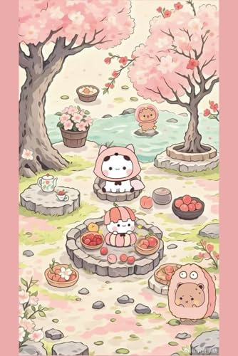 Bubu Dudu Peach Tree Picking Notebook: Couple Bear Backyard Peach Tree Journal