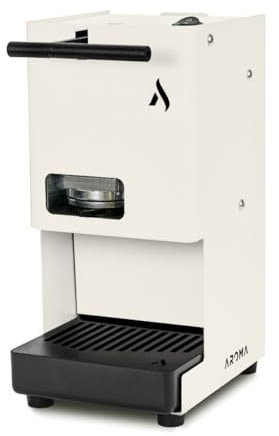 Aroma E.GO Kaffeepadmaschine für ESE-Pads 44 mm (weiß)