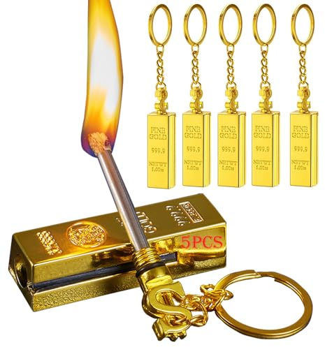 5 Pack Matchstick, Permanent Match Strike Set, Emergency fire Starters Waterproof Forever Lighter ，Reusable lighters for Camping