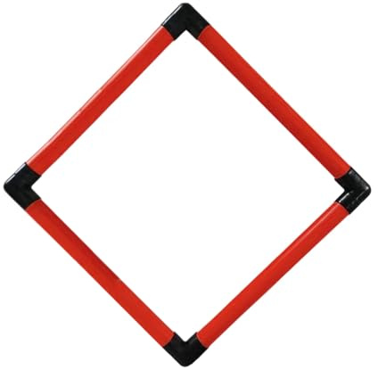 QUXVUIS Portería de fútbol, Objetivo de Esquina, Equipo Entrenamiento fútbol, Objetivo Esquina portería , fácil instalación, sesiones práctica