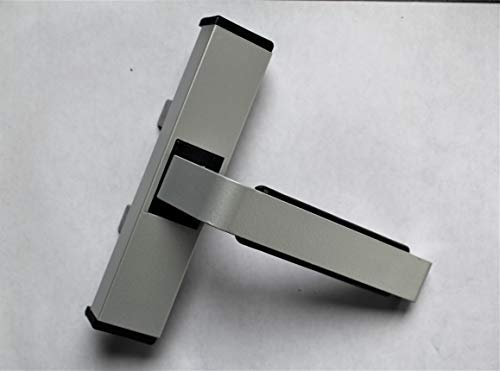 MANIGLIA CREMONESE PER INFISSI INTERNI IN ALLUMINIO APERTURA ESTERNA ED INTERNA (argento)