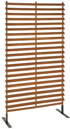Outdoor-Paravent aus Holz, 100cm, Akazie FSC, für innen und außen - Parada