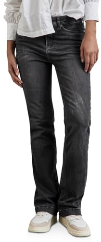 Street One A378213 Jean Coupe Slim, Noir délavé, 31W / 30L Femmes
