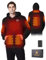 Moteoza Beheizbare Jacke Hoodie Herren, Elektrisches Hoodie Beheizbar mit 12000mAh Akku, Herren-Winter-Sweatshirt-Jacke (DE/NL/SE/PL, Alphanumerisch, XXL, Regular, Regular, schwarz)