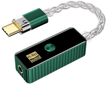USB Typ-C Headset Tiny 3,5 mm hörselnedsättningsfri förstärkare för smartphone PC bärbar dator