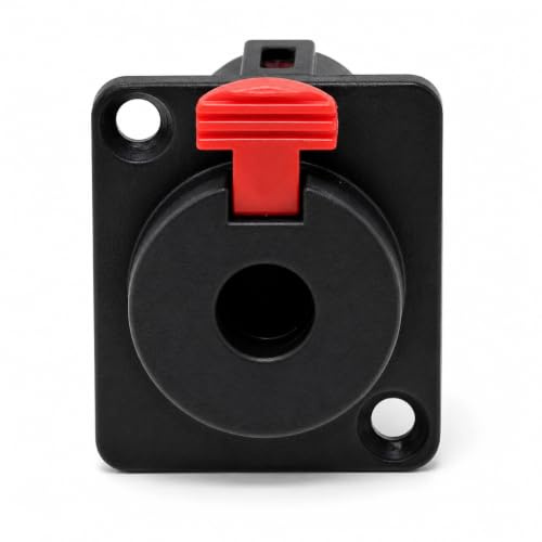 DRUT D-Series Panel Mount 6.35mm Audio Jack Socket Module