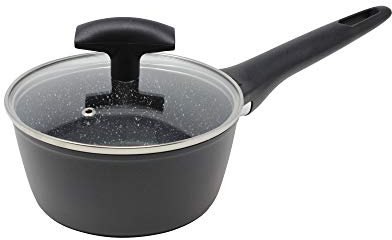 Pedrini Maori casseruola per induzione con Coperchio, Alluminio