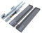 WANGCEPLSD Auszugsschienen, Schubkastensystem, Schubkastenset mit Vollauszug und Integrierter Dämpfung, Soft-Close, Freier Zugriff, Vier Höhen und Längen Wählbar(L 184MM 18in)