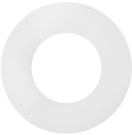 Mikinona Erholungskreis lampenschirm innenbeleuchtung Lampeninstallation Leuchtenzubehör Lampenschatten Ersatz Ringe halterung metallklammern Lampenversorgung Beleuchtungskörper Eisen Weiß