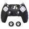 Coque en silicone pour manette de PS5 sur le thème du chat avec poignées de pouce et autocollants pour pavé tactile, ensemble de housses de protection douces et confortables, antidérapantes pour 5