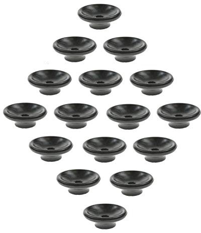 16 x BITS4REASONS MAYPOLE NEW MODEL MP995B PLASTIC TRAILER COVER TIE DOWN BUTTON HOOK CLEATS