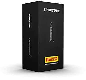 Pirelli Gravel Bike Butyl Inner Tube, 700x32-40, 48mm Presta Valve, Black