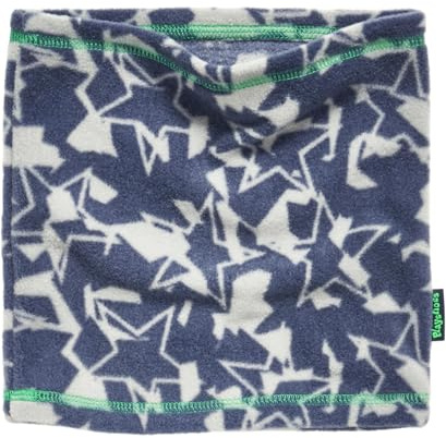 Playshoes Unisex Kinder Fleece-Schlauchschal Winter-Schal, Sterne, one size