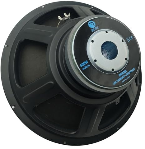 Seven Soundvector SVG18SUB/4 Subwoofer 18 Pollici Altoparlante Professionale a Grave Sub-Grave 4 Ohm 600W AES 1200W Programma