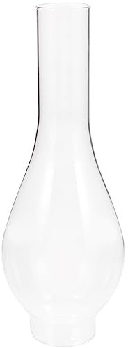 TEHAUX Petrollampe, ÖLlampe Glaszylinder Ohne Boden, Ersatz Lampenschirm FüR Petroleumlampe, Transparente ÖLlampe für Indoor ,Haus, Garten, Camping,Outdoor