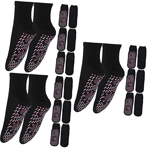 BESPORTBLE Eigenschaften Socken Für Frauen 12 Paare Socken Zehenwärmer Strumpffüller Für Jungs Fräulein Polyester (Polyester) Magnetfeldtherapie Fußwärmer Damensocken