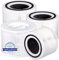 (4 pezzi) Core 300 e Core 300S Filtro di ricambio compatibile con purificatore d'aria LEVOIT Core 300 e Core 300S, filtro H13 True Hepa, filtro HEPA 3 in 1 da Filtro bianco Core300/ 300S Filtro